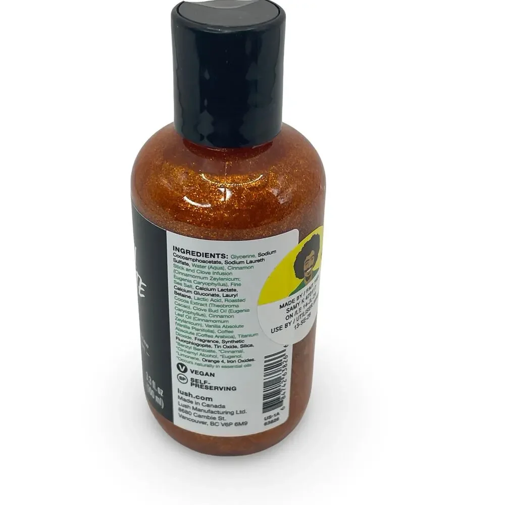 LUSH Pumpkin Latte Shower Gel 100ml 3.3oz Limited Edition Pumpkin Spice Scents